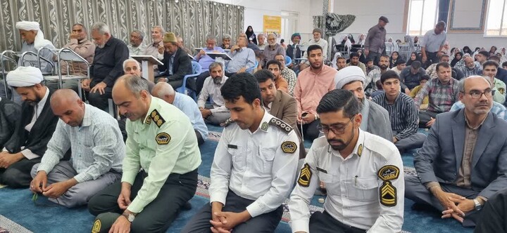 تصاویر| مراسم عبادی سیاسی نماز جمعه سربیشه