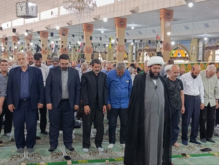 تصاویر/ اقامه نماز جمعه در پاکدشت
