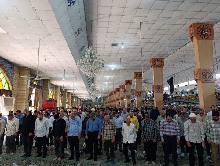 تصاویر/ اقامه نماز جمعه در پاکدشت