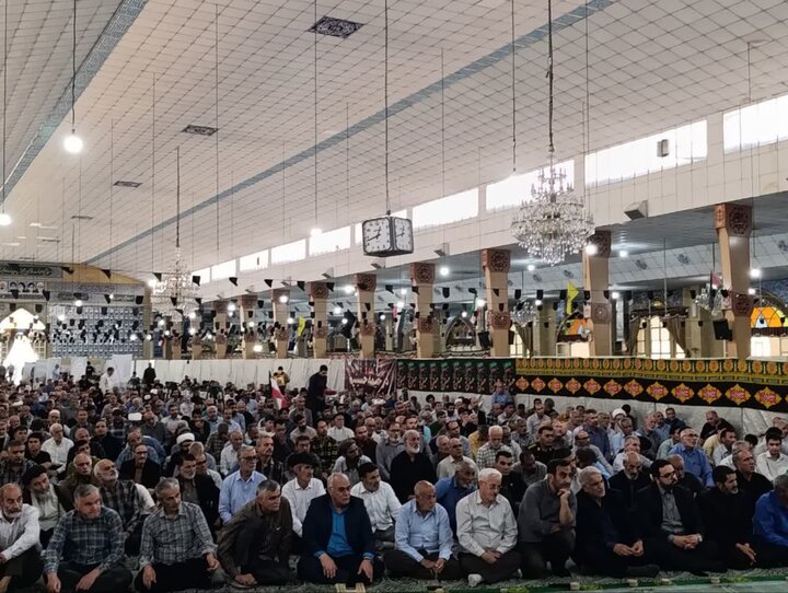 تصاویر/ اقامه نماز جمعه در پاکدشت