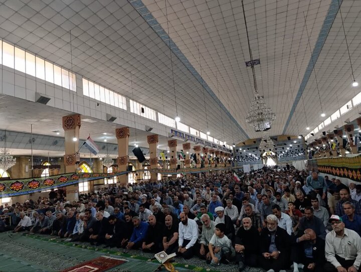 تصاویر/ اقامه نماز جمعه در پاکدشت