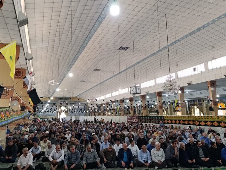 تصاویر/ اقامه نماز جمعه در پاکدشت