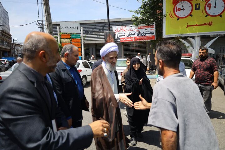تصاویر/  قدردانی نماینده ولی فقیه در مازندران از رانندگان ناوگان حمل و نقل