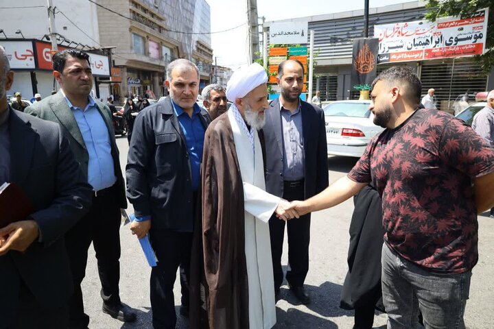 تصاویر/  قدردانی نماینده ولی فقیه در مازندران از رانندگان ناوگان حمل و نقل