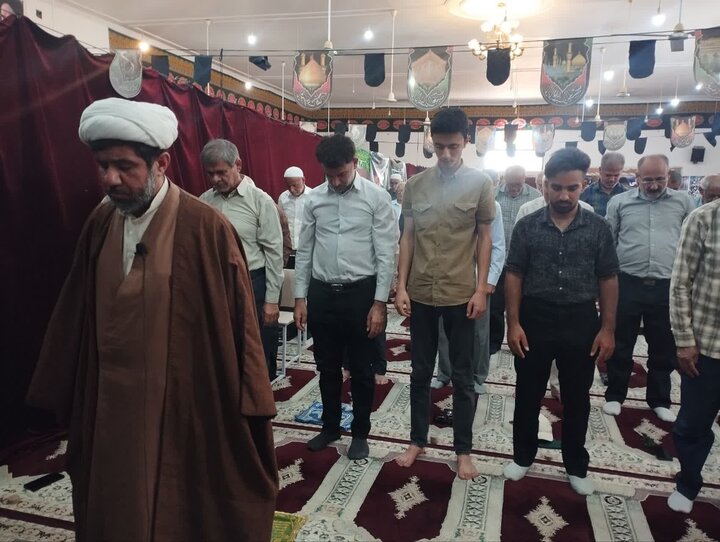 نمازجمعه امروز شهر سعدآباد به روایت تصاویر