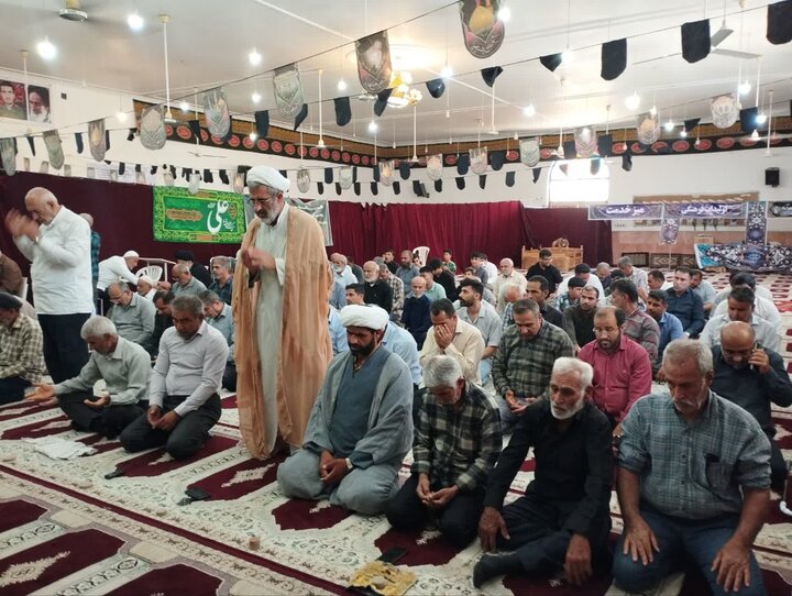 نمازجمعه امروز شهر سعدآباد به روایت تصاویر