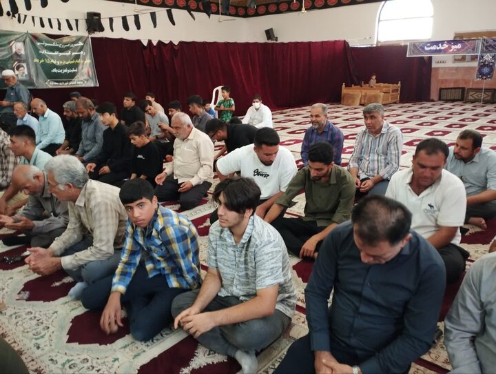 نمازجمعه امروز شهر سعدآباد به روایت تصاویر