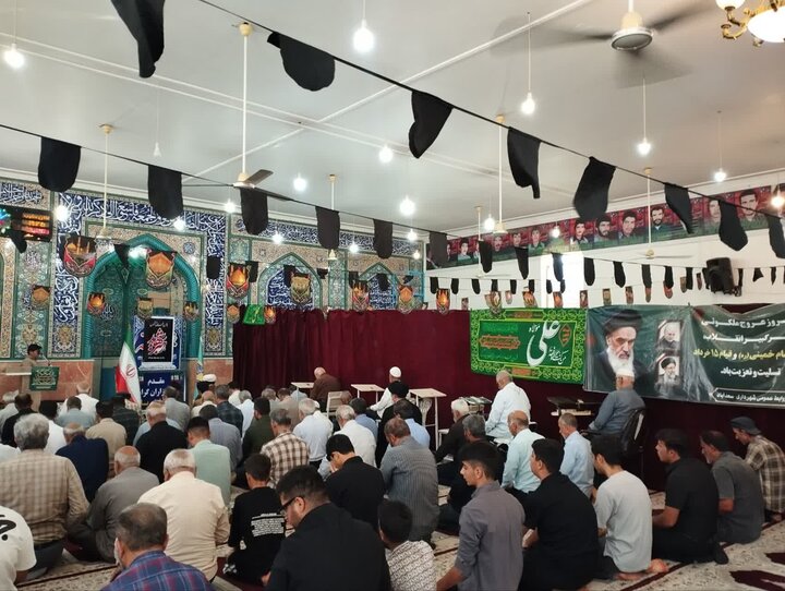 نمازجمعه امروز شهر سعدآباد به روایت تصاویر