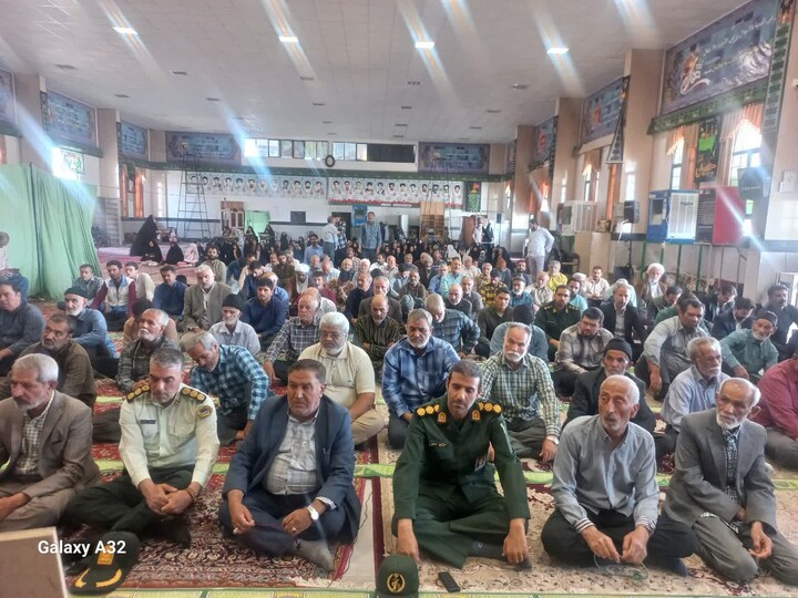 تصاویر| مراسم نماز جمعه عبادی و سیاسی خوسف