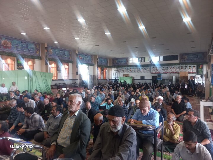 تصاویر| مراسم نماز جمعه عبادی و سیاسی خوسف