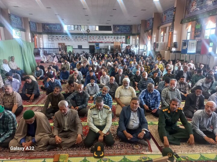 تصاویر| مراسم نماز جمعه عبادی و سیاسی خوسف