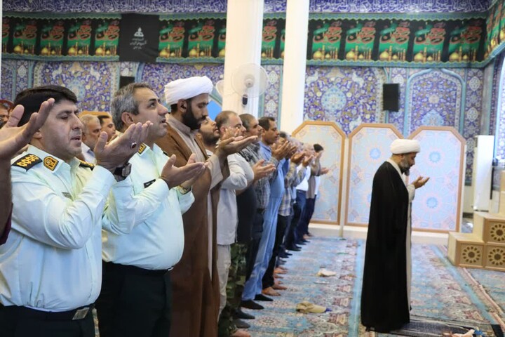 نماز جمعه خارگ به روایت تصویر