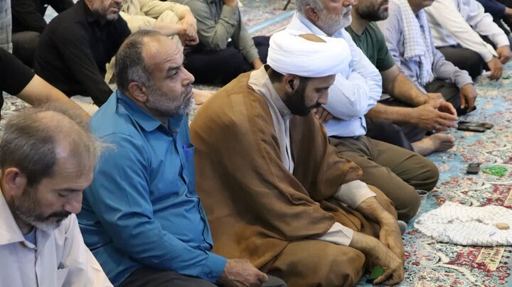 نماز جمعه خارگ به روایت تصویر