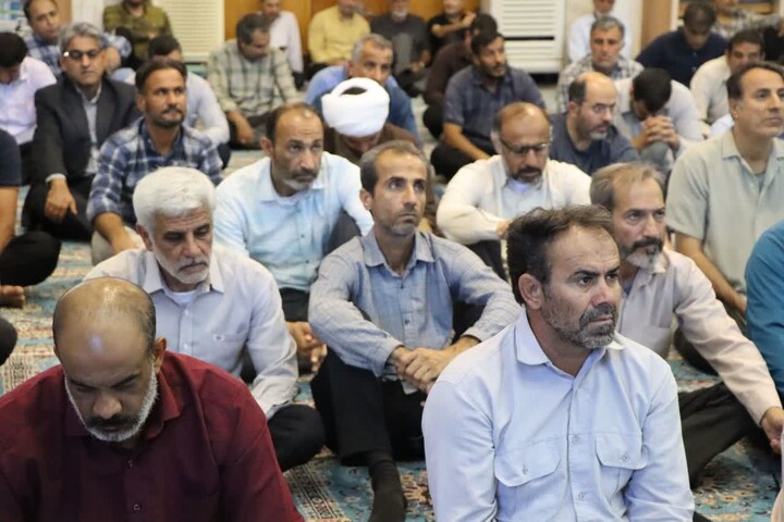 نماز جمعه خارگ به روایت تصویر