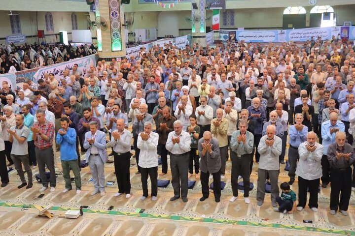 تصاویر/ نماز عبادی سیاسی جمعه در اسلامشهر