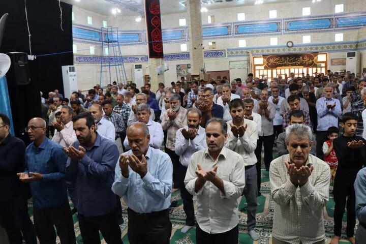 نماز جمعه عالی‌شهر به روایت تصویر