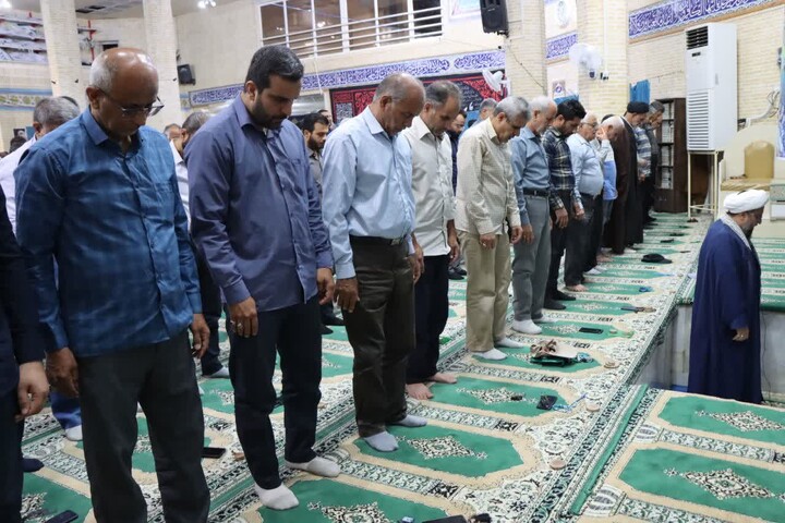 نماز جمعه عالی‌شهر به روایت تصویر