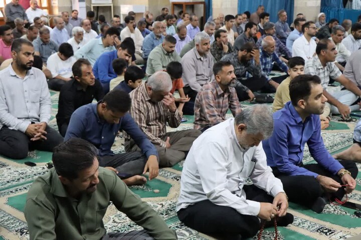 نماز جمعه عالی‌شهر به روایت تصویر