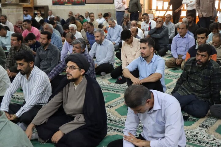 نماز جمعه عالی‌شهر به روایت تصویر