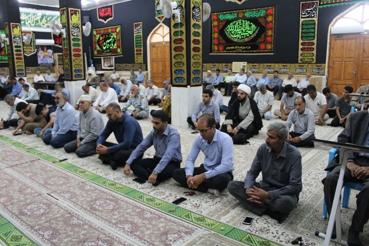 نماز جمعه بندرریگ به روایت تصویر