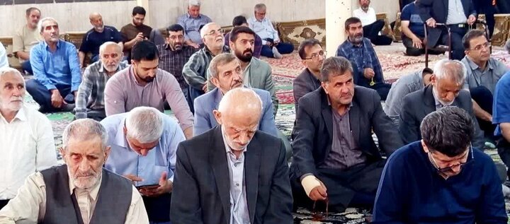 تصاویر/ نماز عبادی سیاسی جمعه در شهرستان سوادکوه