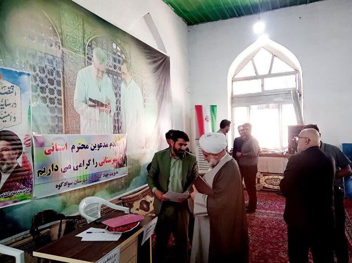 تصاویر/ نماز عبادی سیاسی جمعه در شهرستان سوادکوه