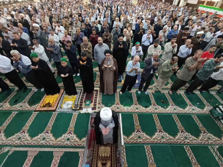 نماز جمعه بوشهر به روایت تصویر