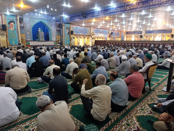 نماز جمعه بوشهر به روایت تصویر