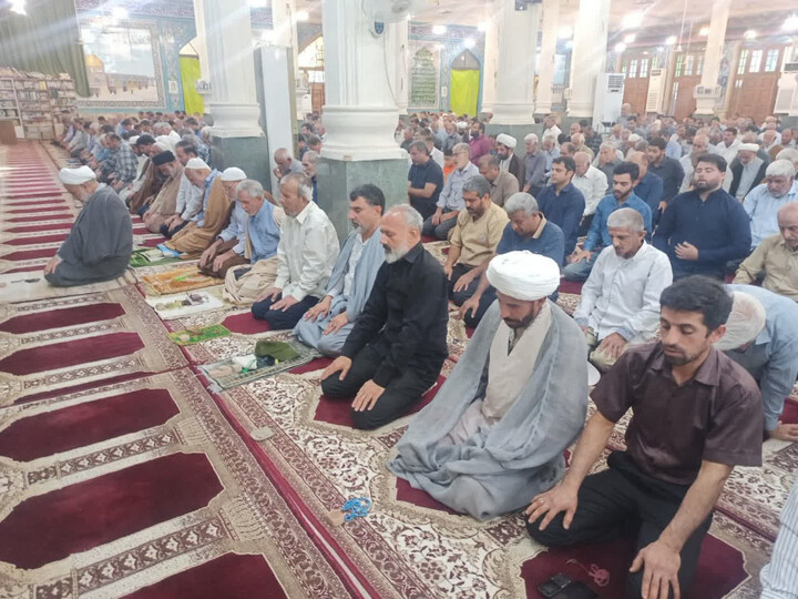 نماز جمعه برازجان به روایت تصویر