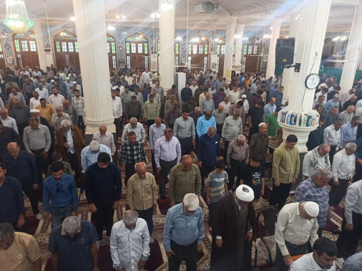 نماز جمعه برازجان به روایت تصویر