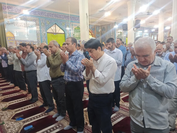 نماز جمعه برازجان به روایت تصویر