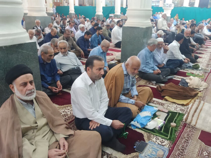 نماز جمعه برازجان به روایت تصویر