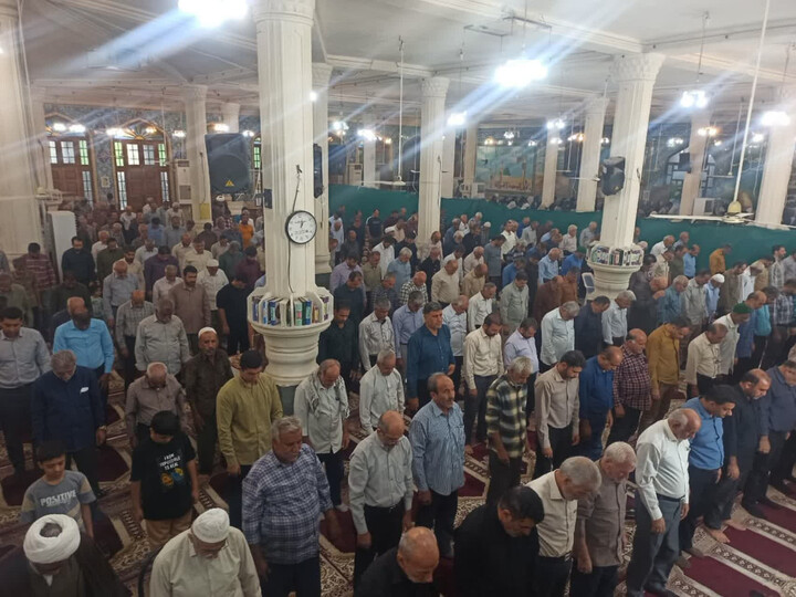 نماز جمعه برازجان به روایت تصویر