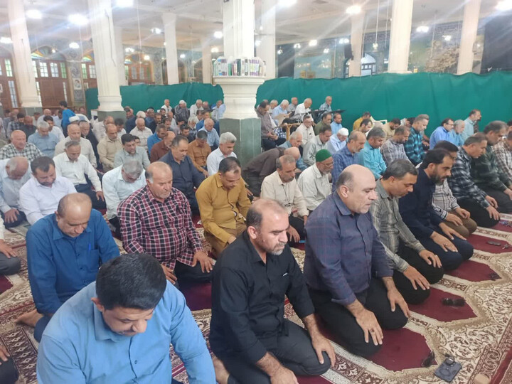 نماز جمعه برازجان به روایت تصویر