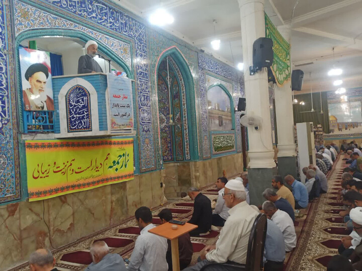 نماز جمعه برازجان به روایت تصویر