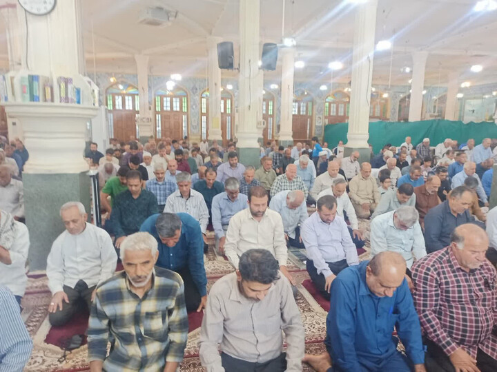 نماز جمعه برازجان به روایت تصویر