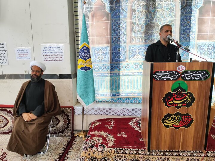 تصاویر/ نمازعبادی سیاسی جمعه قمصر