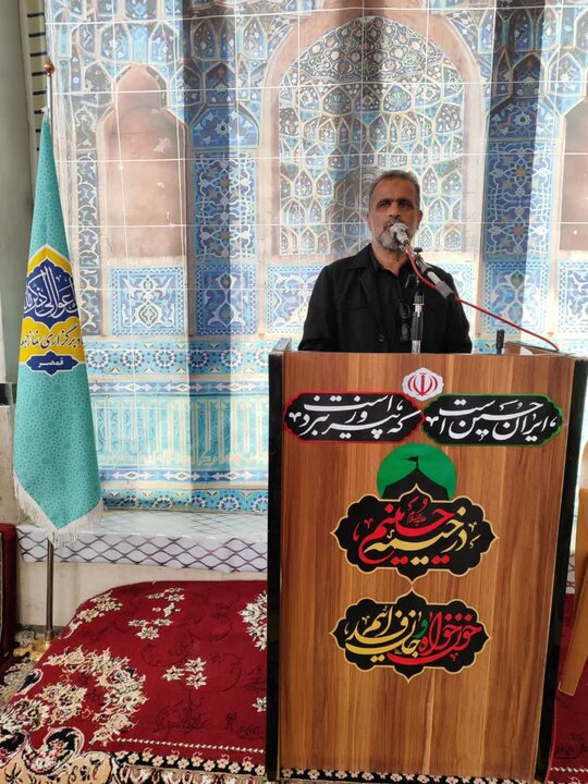 تصاویر/ نمازعبادی سیاسی جمعه قمصر