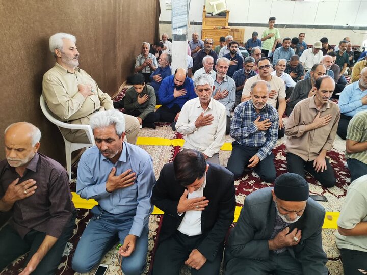 تصاویر/ نمازعبادی سیاسی جمعه قمصر