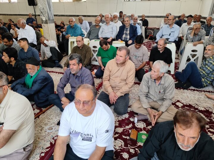 تصاویر/ نمازعبادی سیاسی جمعه قمصر