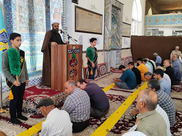 تصاویر/ نمازعبادی سیاسی جمعه قمصر