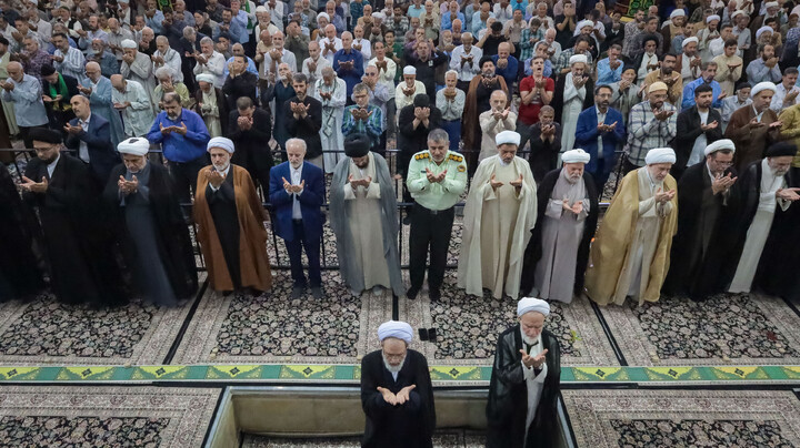 تصاویر/ آیین عبادی سیاسی نماز جمعه شهر مقدس قم