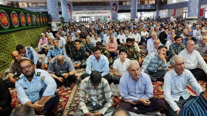 تصاویر| نماز جمعه عبادی سیاسی بیرجند