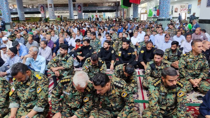 تصاویر| نماز جمعه عبادی سیاسی بیرجند