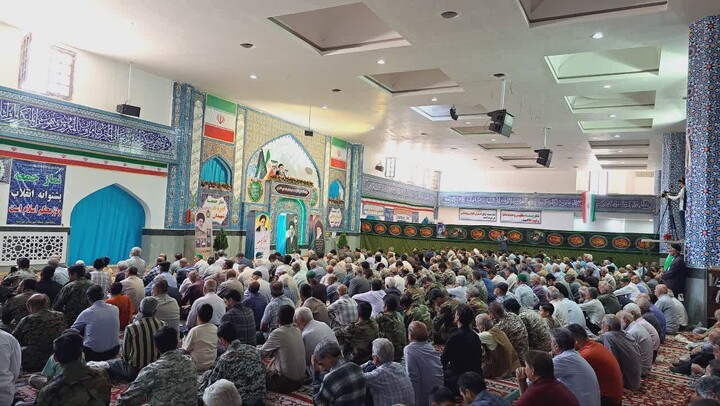 تصاویر| نماز جمعه عبادی سیاسی بیرجند