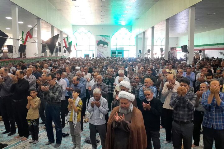 تصاویر ننمازعبادی سیاسی جمعه آران وبیدگل