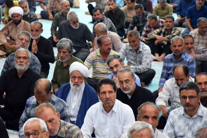تصاویر ننمازعبادی سیاسی جمعه آران وبیدگل