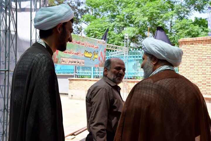 تصاویر ننمازعبادی سیاسی جمعه آران وبیدگل