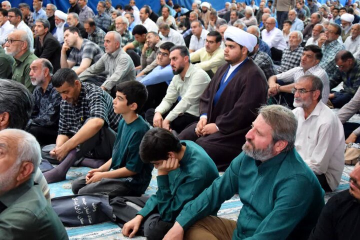 تصاویر ننمازعبادی سیاسی جمعه آران وبیدگل