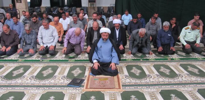 تصاویر/ نماز عبادی سیاسی جمعه در شهرستان ایزدشهر